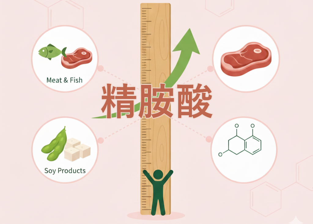 💡成長關鍵營養素:精胺酸(Arginine)