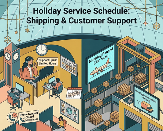 📣Holiday Notice | Shipping &Customer Support📣