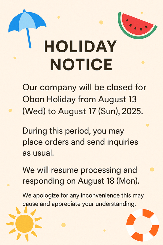 Notice｜Shipping & Customer Support Will Be Temporarily Paused