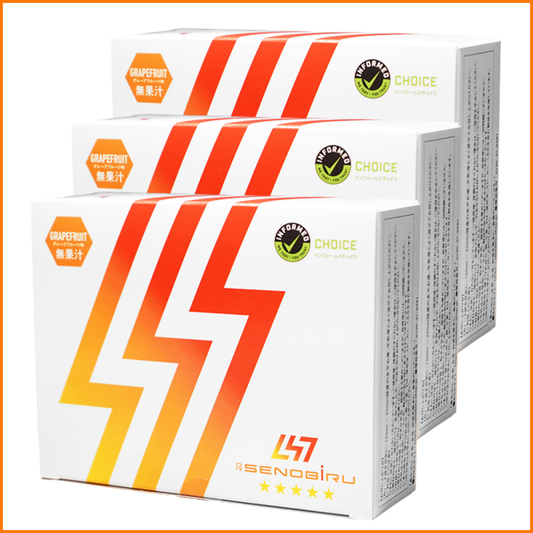 【最超值優惠｜數量限定】DR.SENOBIRU 成長博士優生營養補充粉（西柚味 x3） 速效型兒童及青少年成長營養補給｜日本高品質配方 ※ 保存期限：2026/9/30